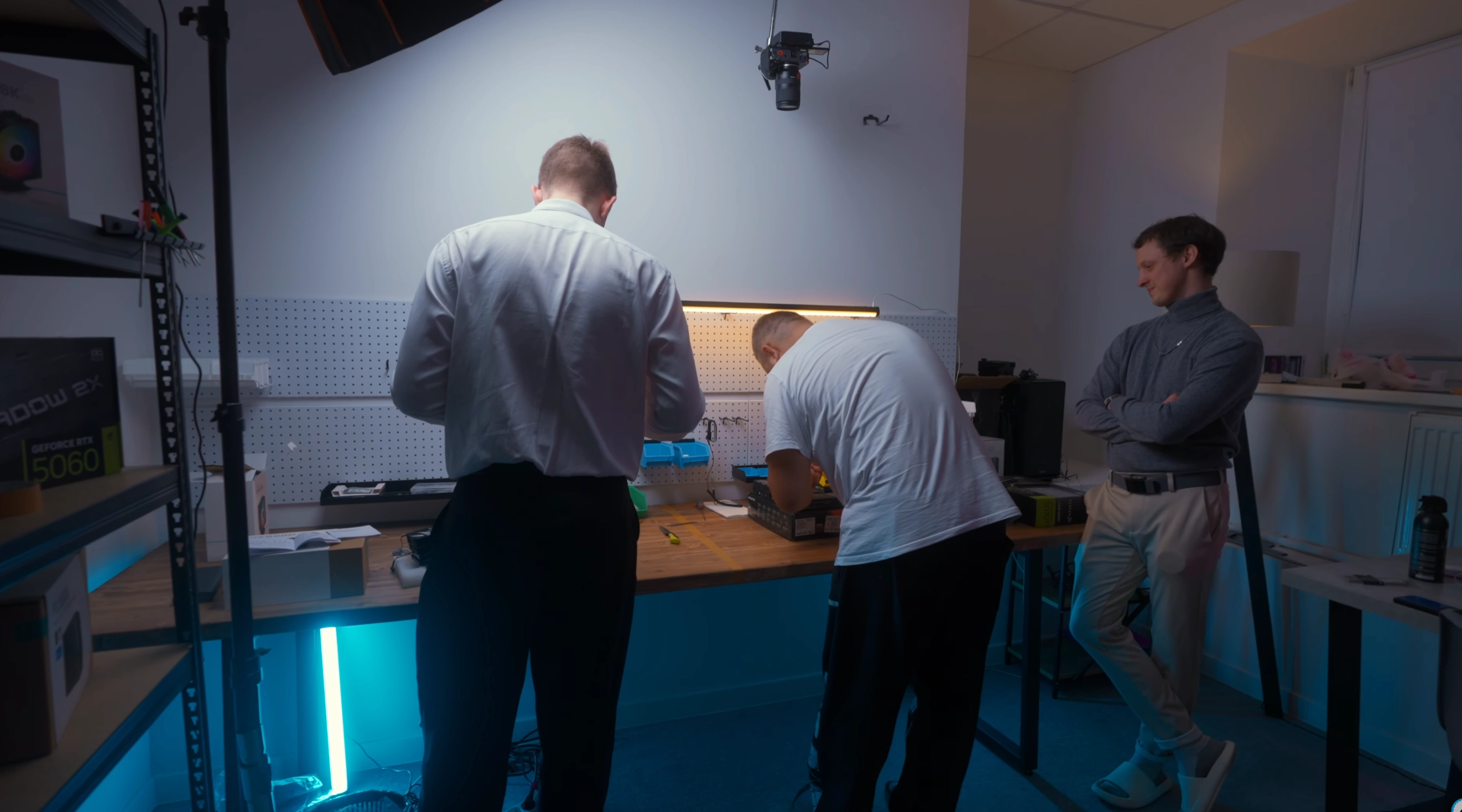 Сборка ПК — пример аккуратного кабель‑менеджмента